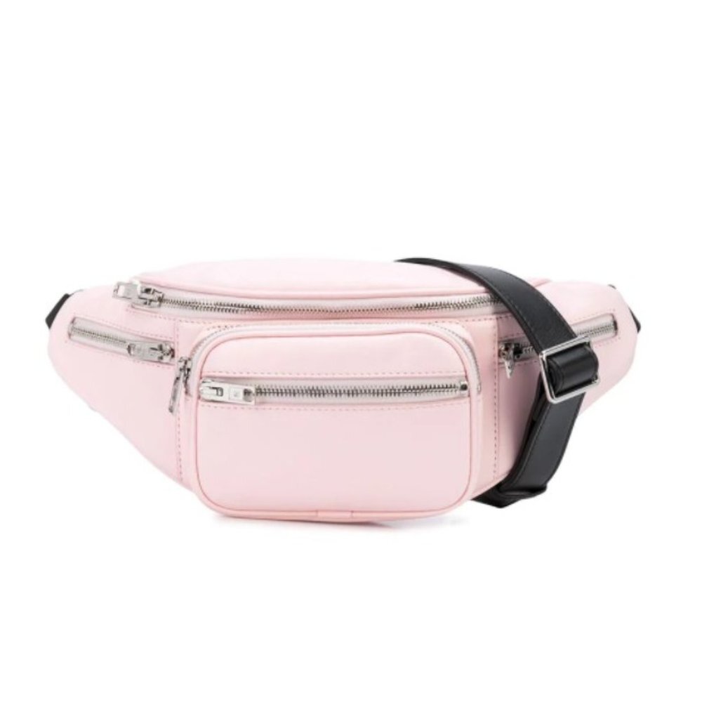 NWT Authentic Alexander Wang Attica multi-pocket belt bag In Pink
